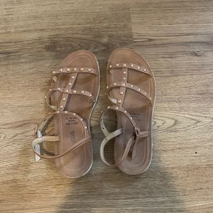 Brown sandals